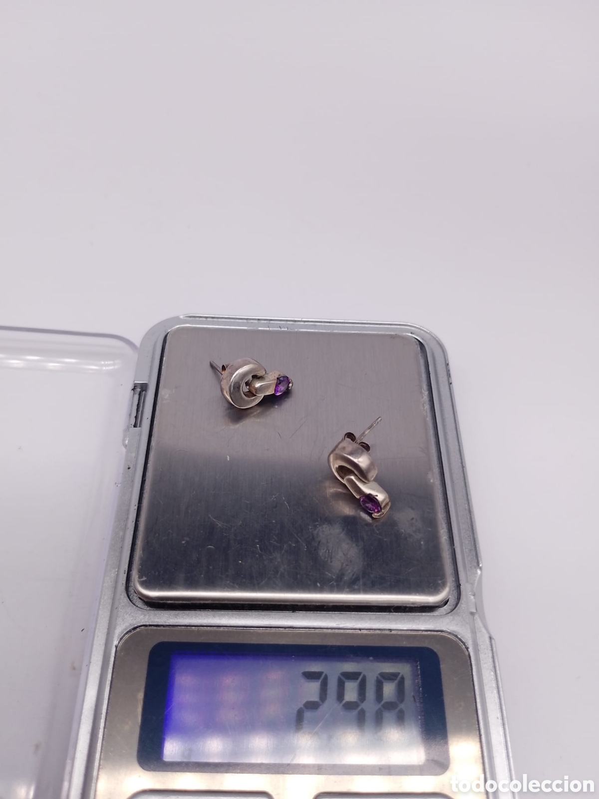 Joyeria: Pendientes plata y amatista. - Foto 4