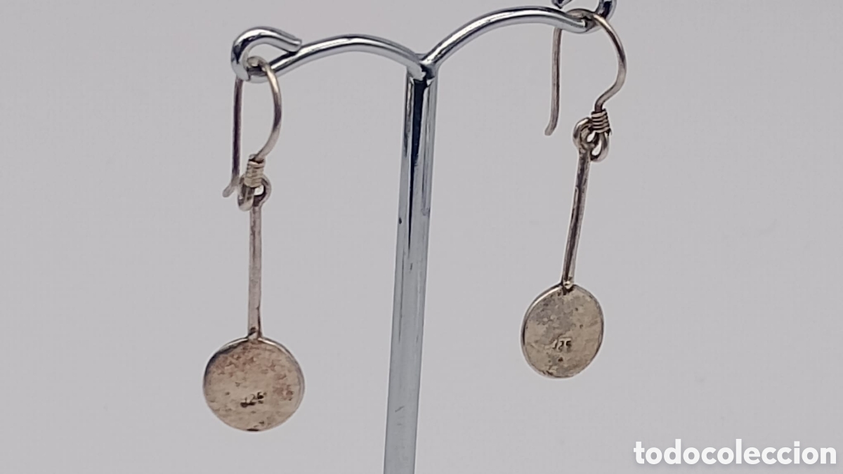 Joyeria: Pendientes plata paletas. - Foto 2