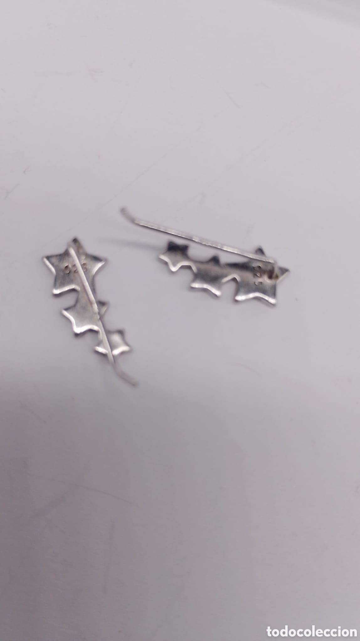 Joyeria: Pendientes estrellas plata - Foto 3
