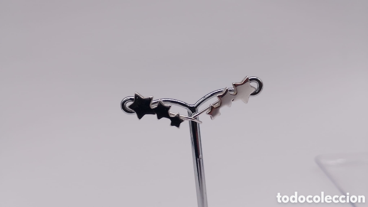 Joyeria: Pendientes estrellas plata - Foto 4