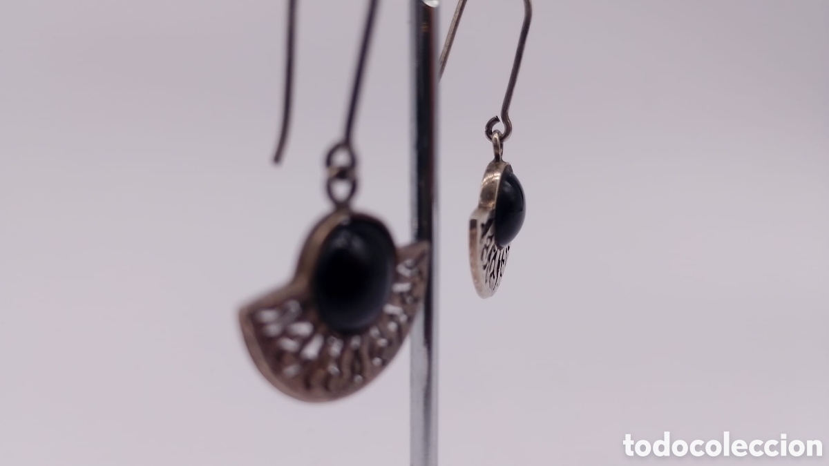 Joyeria: Pendientes plata y azabache - Foto 2