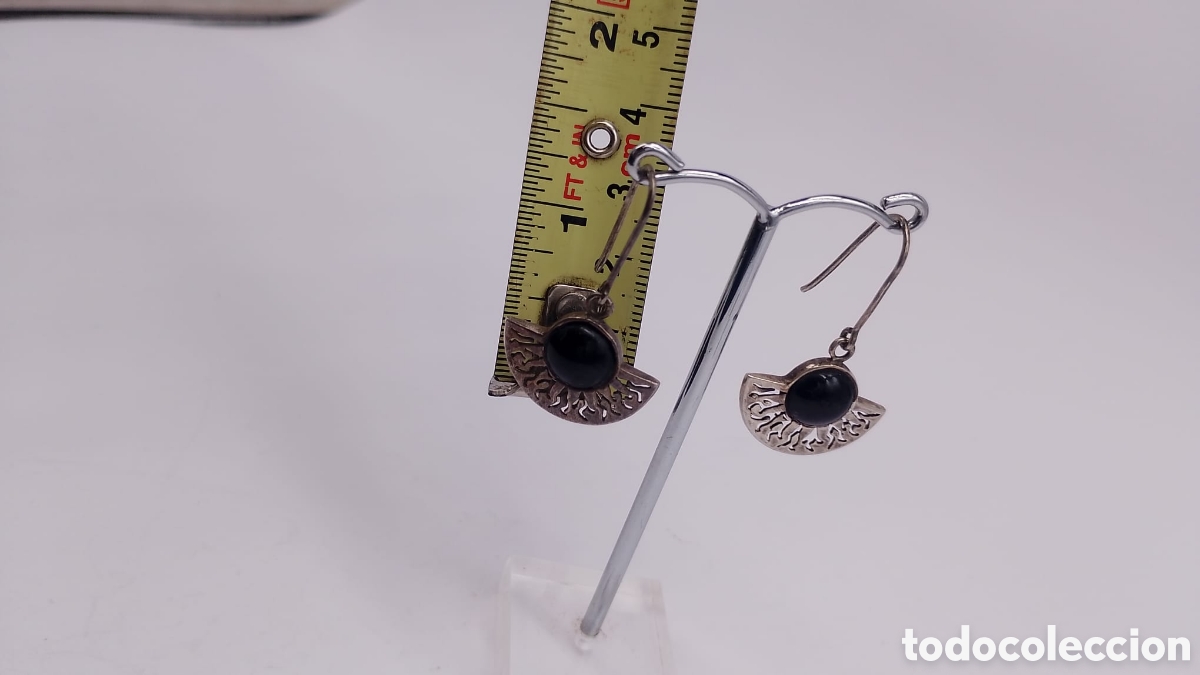 Joyeria: Pendientes plata y azabache - Foto 4