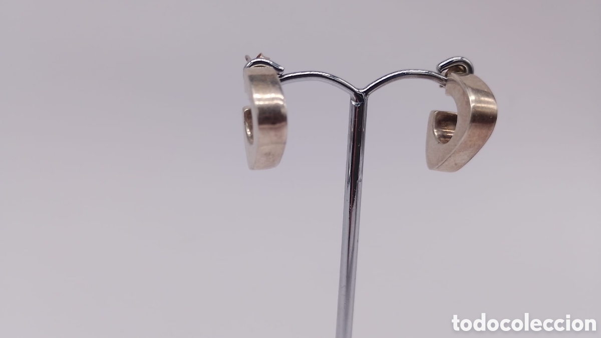 Joyeria: Pendientes plata tri&aacute;ngulo - Foto 6