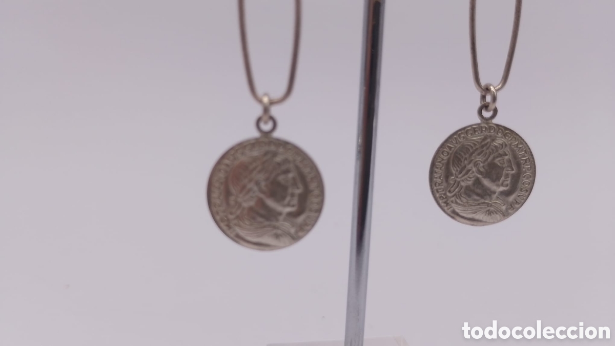 Joyeria: Pendientes plata monedas - Foto 2