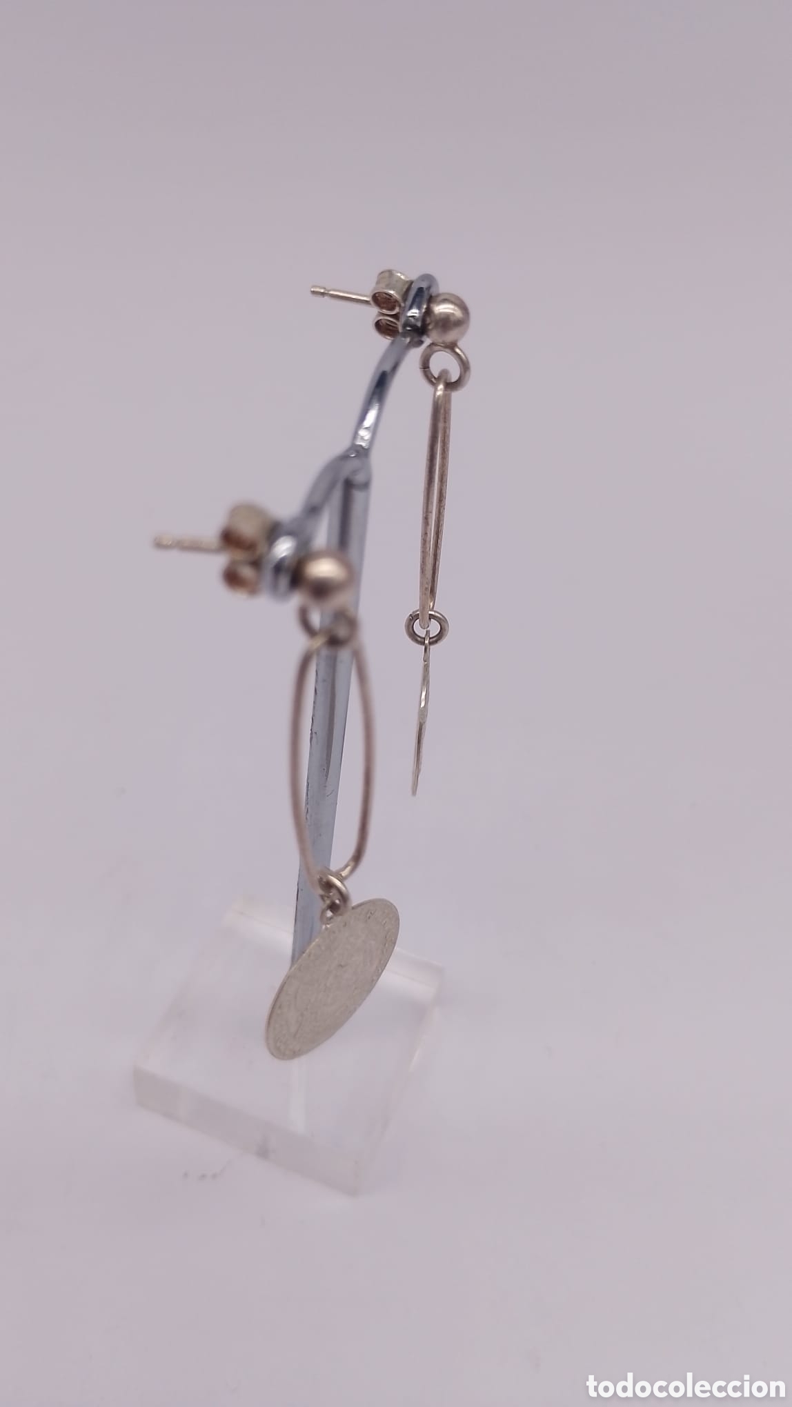 Joyeria: Pendientes plata monedas - Foto 3