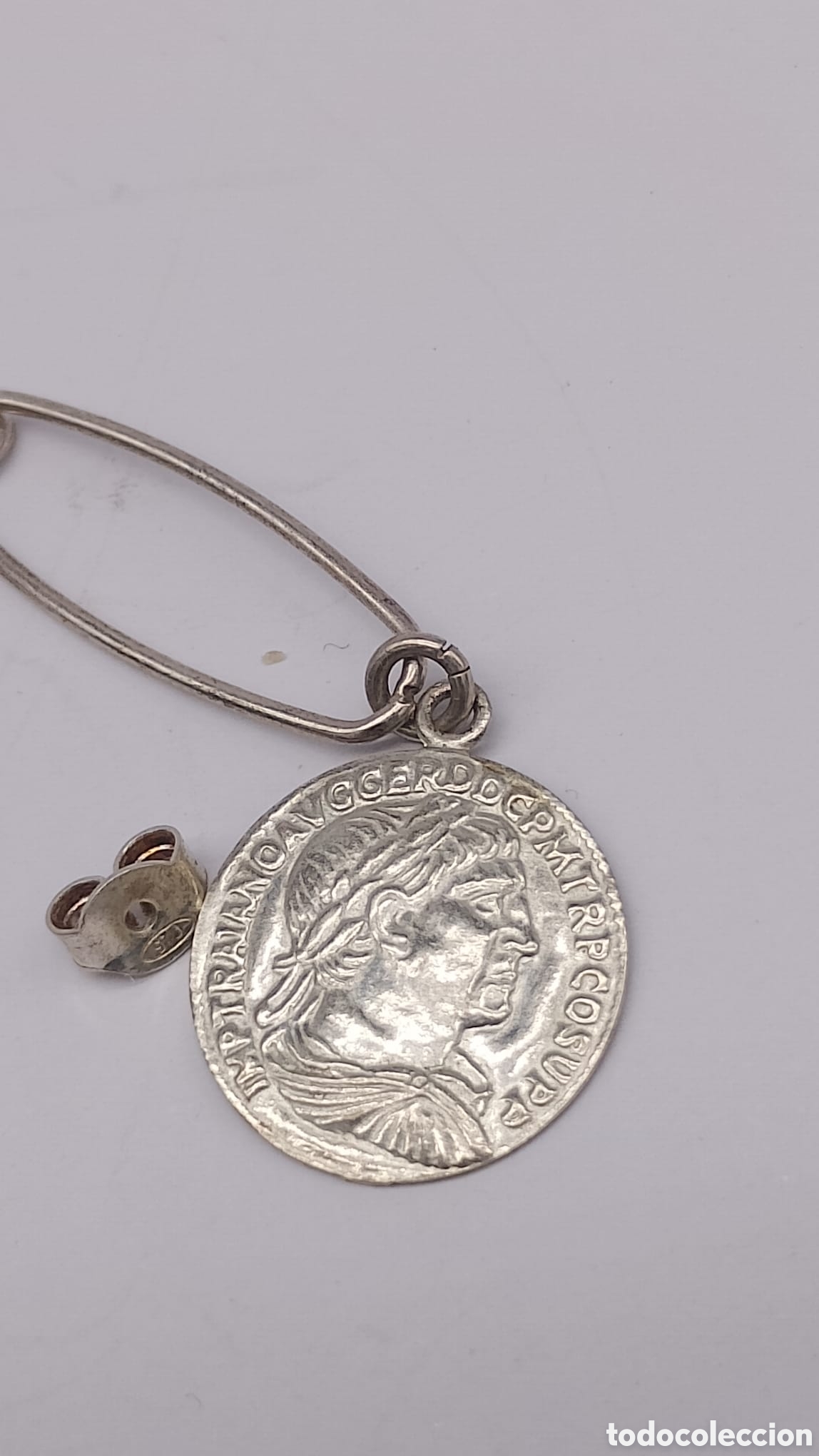 Joyeria: Pendientes plata monedas - Foto 6