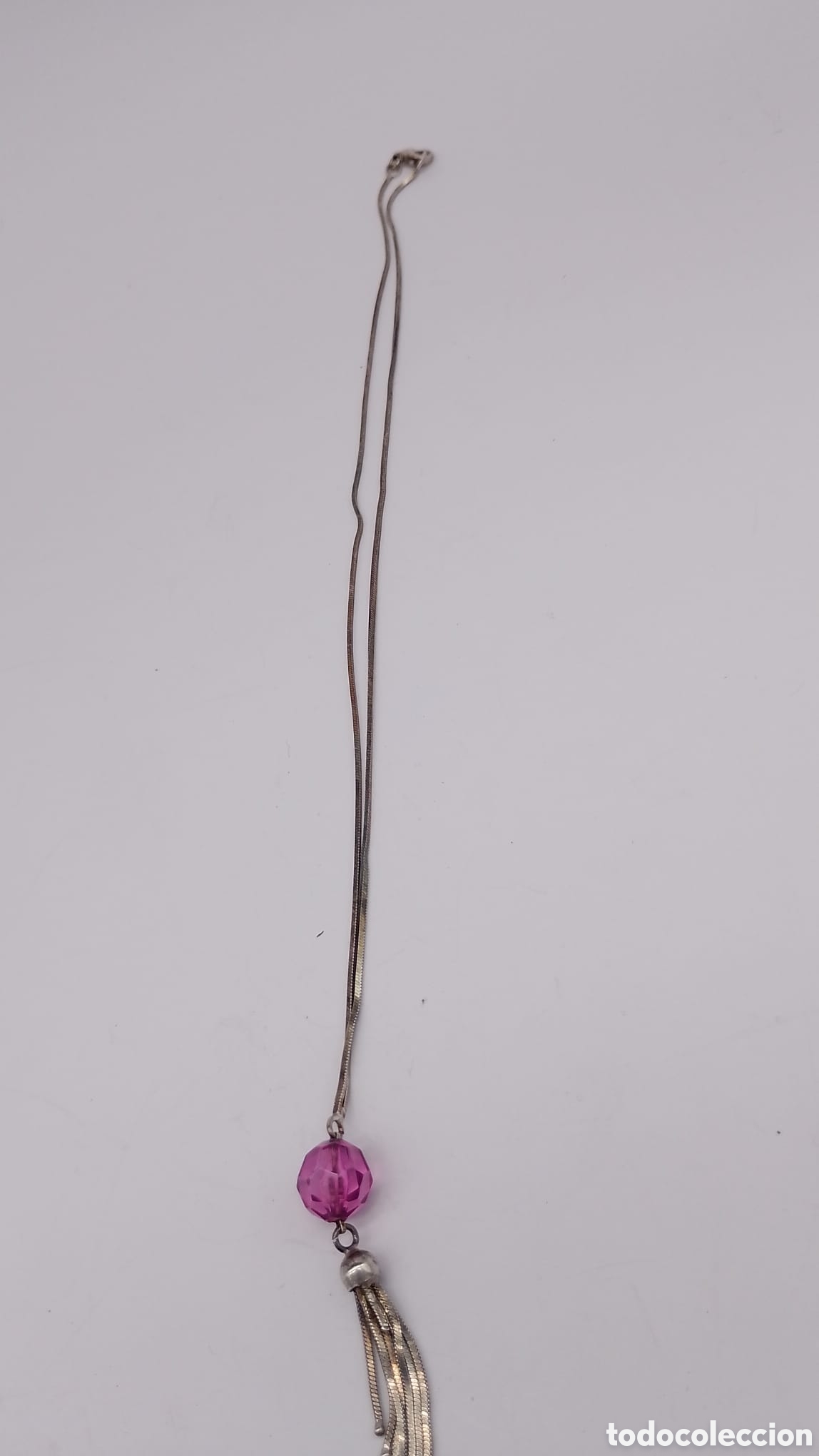 Joyeria: Collar plata cuadrados
