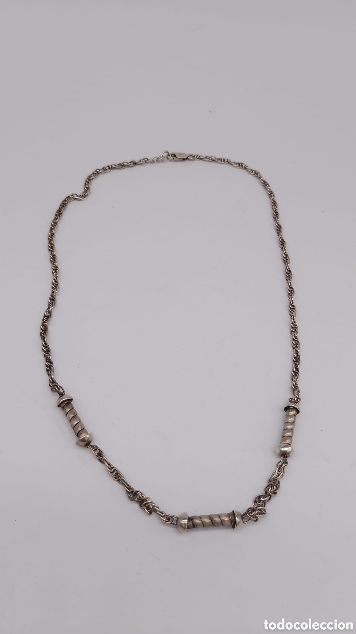 Joyeria: Collar abalorios de plata &eacute;tnico. - Foto 2