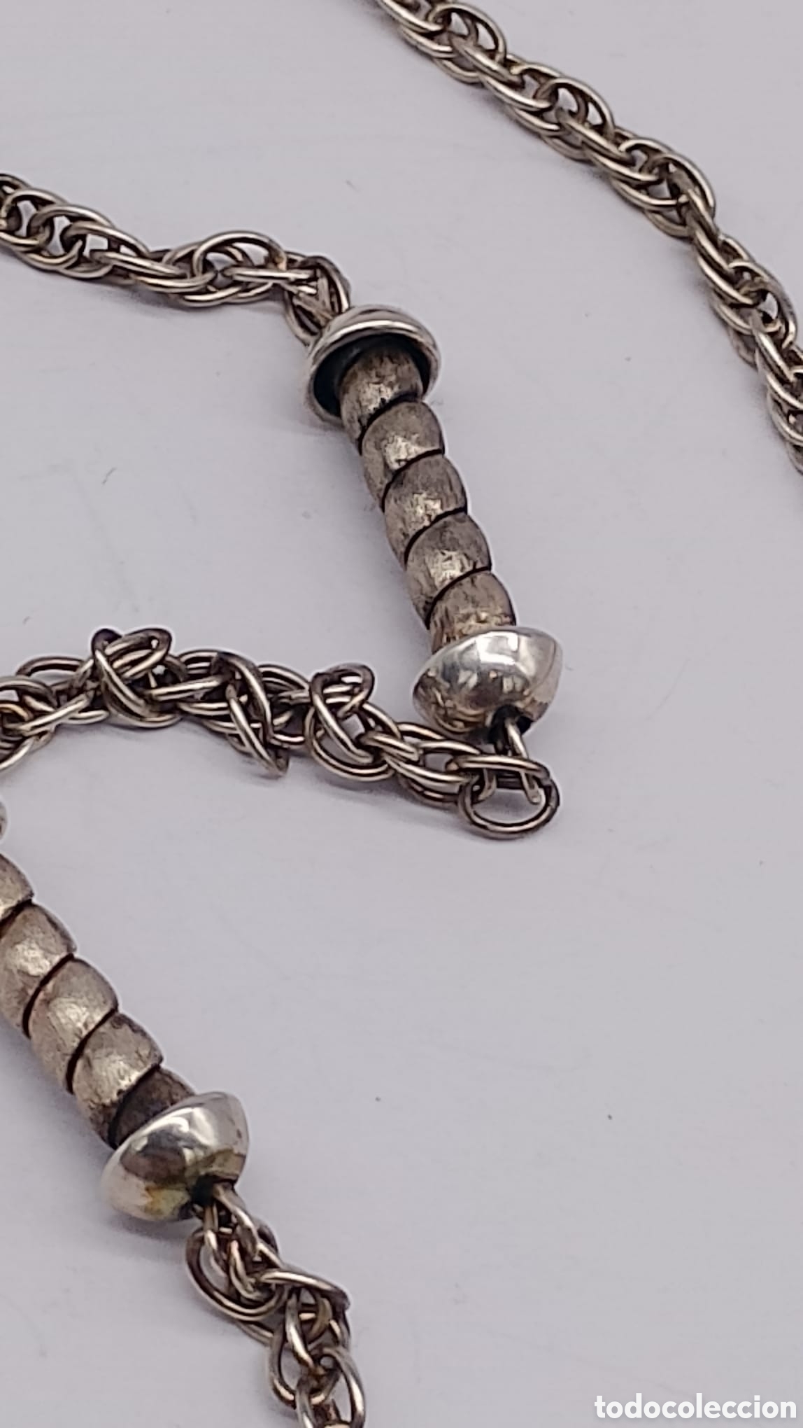 Joyeria: Collar abalorios de plata &eacute;tnico. - Foto 4