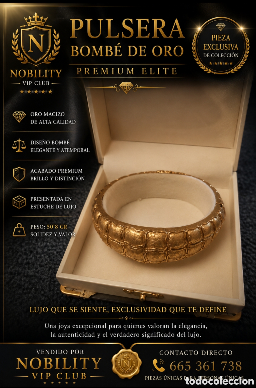 Joyeria: Pulsera de oro 18kt alta gama - Foto 1