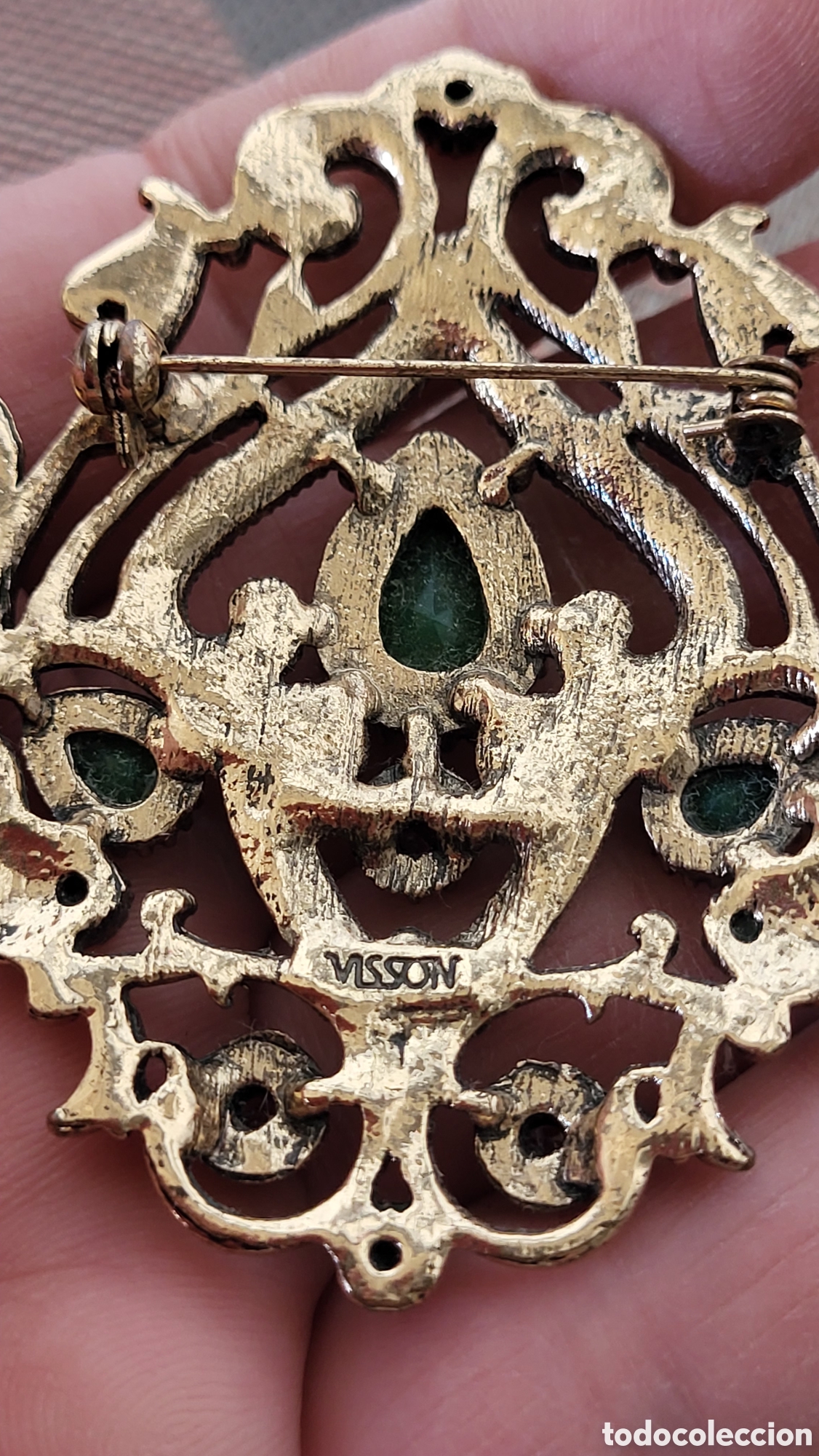 Joyeria: Broche antiguo usado - Foto 6