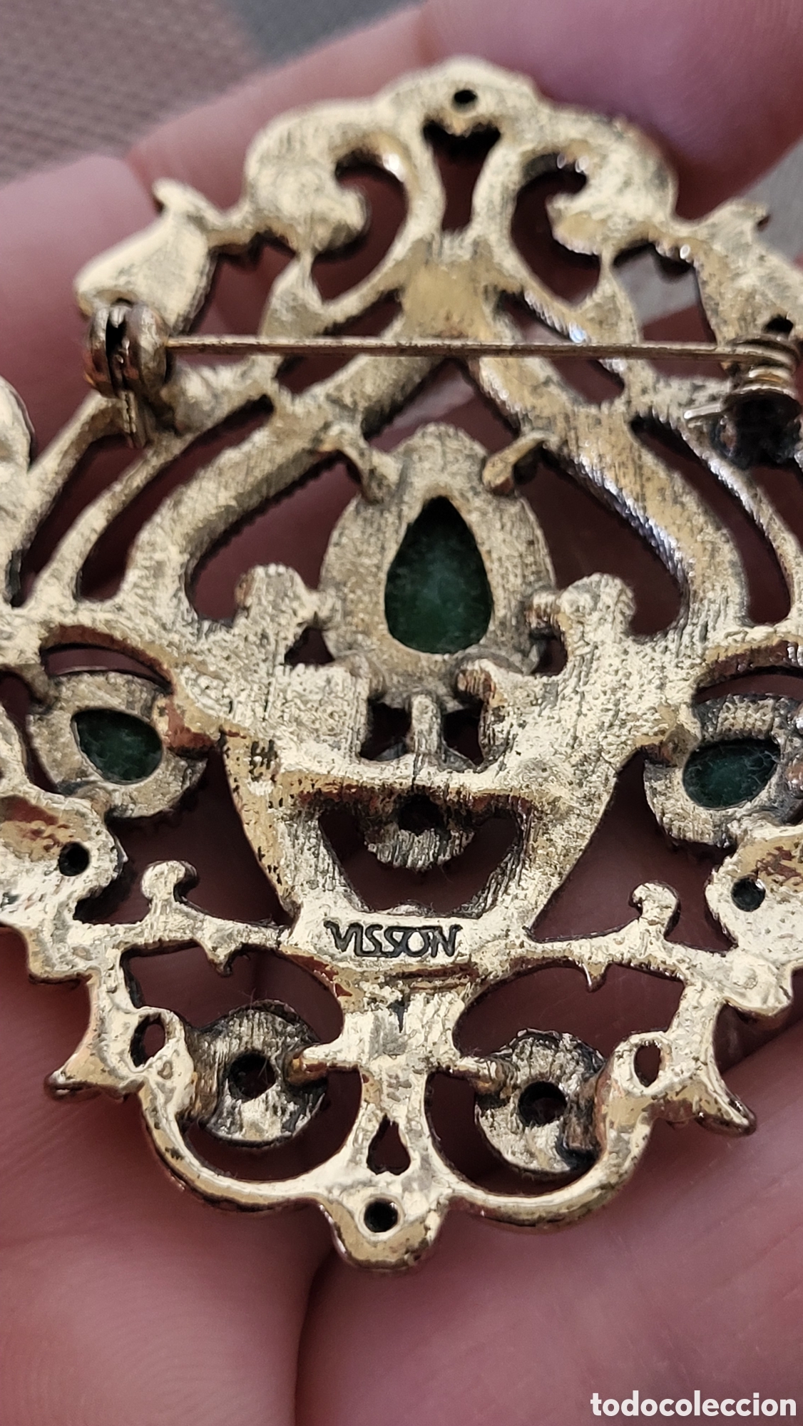 Joyeria: Broche antiguo usado - Foto 7