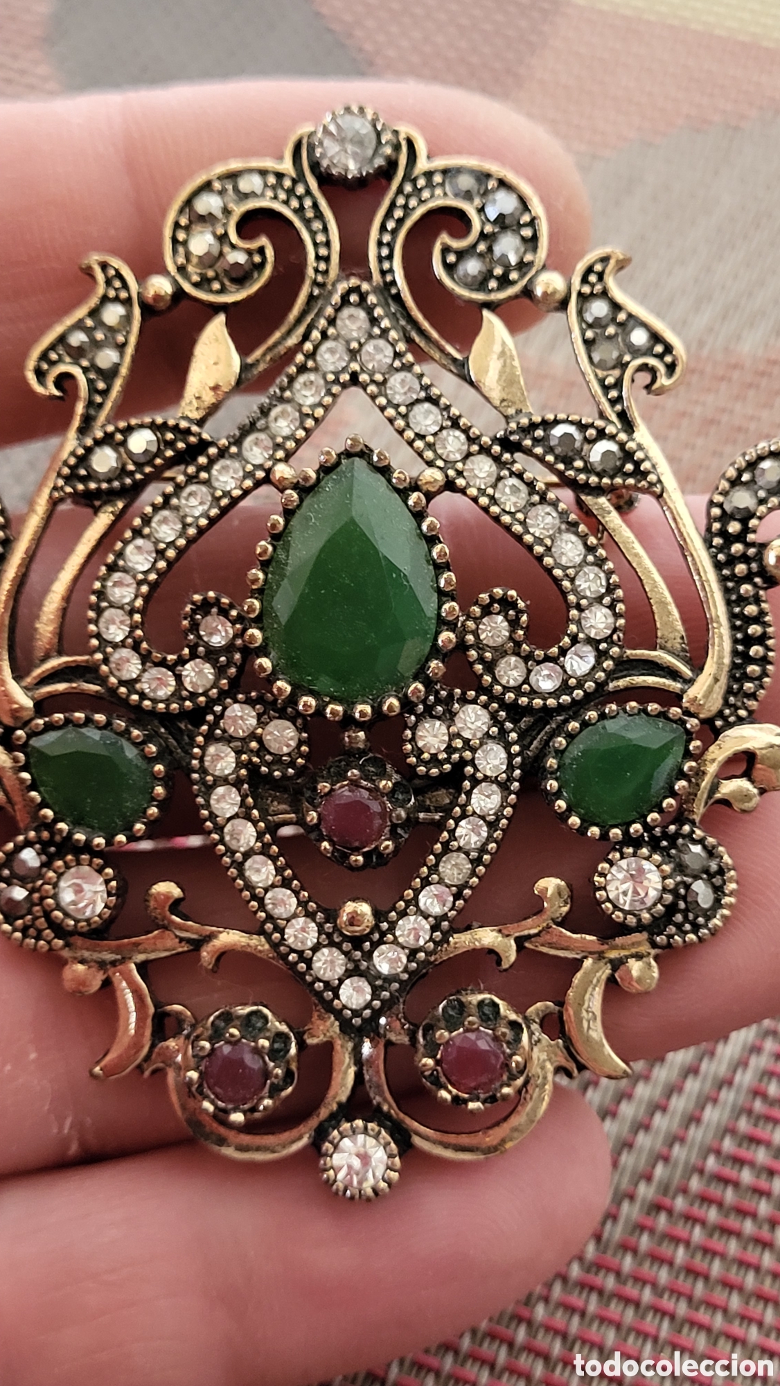 Jewelry: Broche antiguo usado