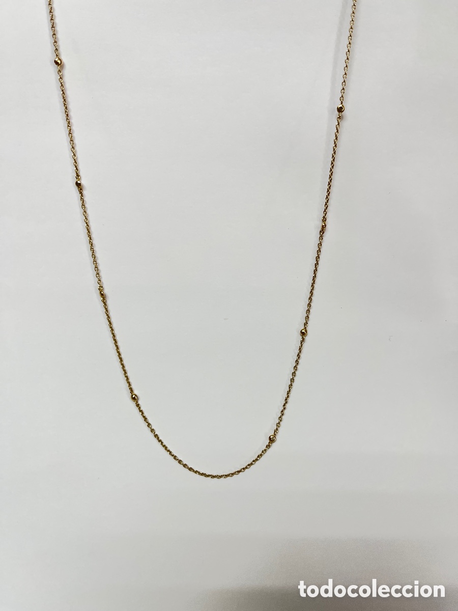 Joyeria: COLLAR DE PLATA CHAPADO DE ORO MARCA ARISTOCRAZY /CC442 - Foto 3