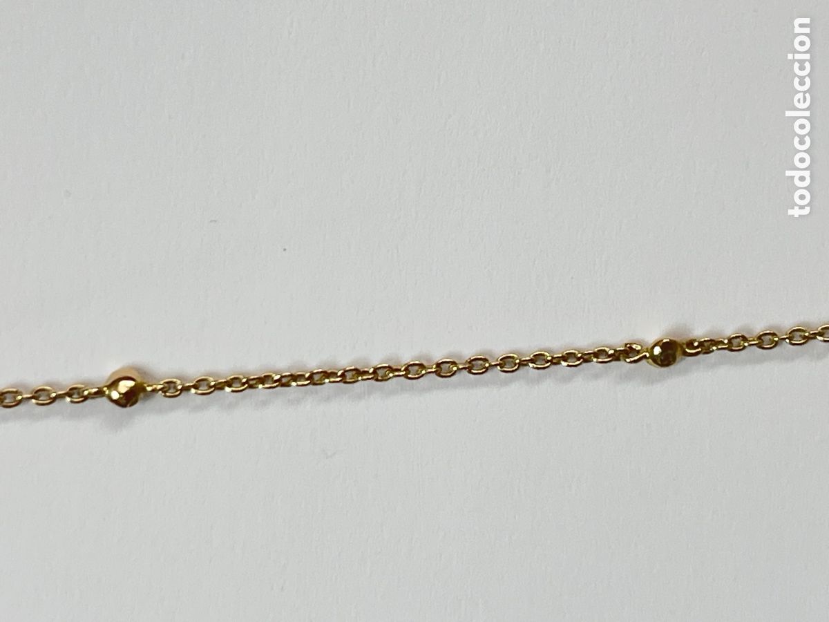 Joyeria: COLLAR DE PLATA CHAPADO DE ORO MARCA ARISTOCRAZY /CC442 - Foto 4