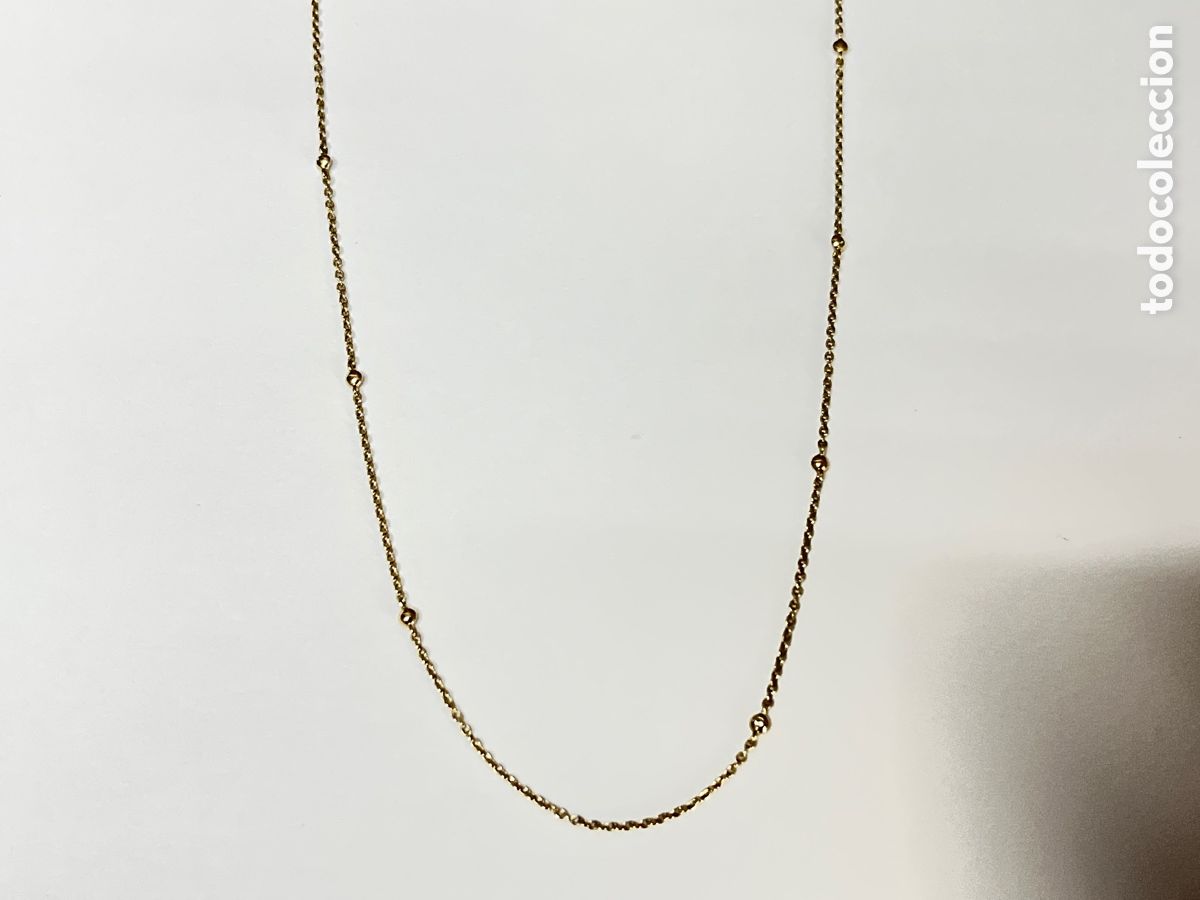 Joyeria: COLLAR DE PLATA CHAPADO DE ORO MARCA ARISTOCRAZY /CC442 - Foto 5