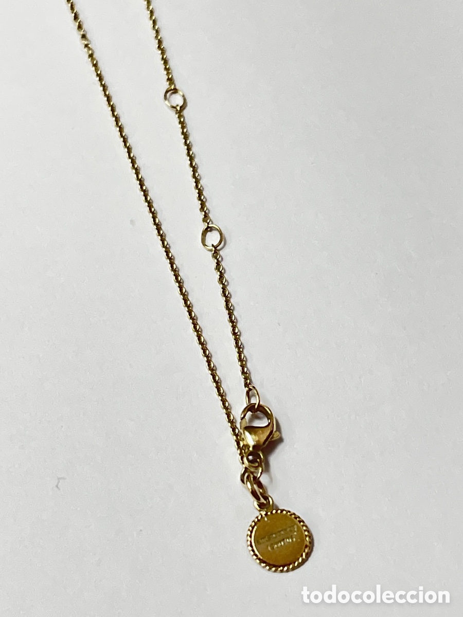 Joyeria: COLLAR DE PLATA CHAPADO DE ORO MARCA ARISTOCRAZY /CC442 - Foto 6