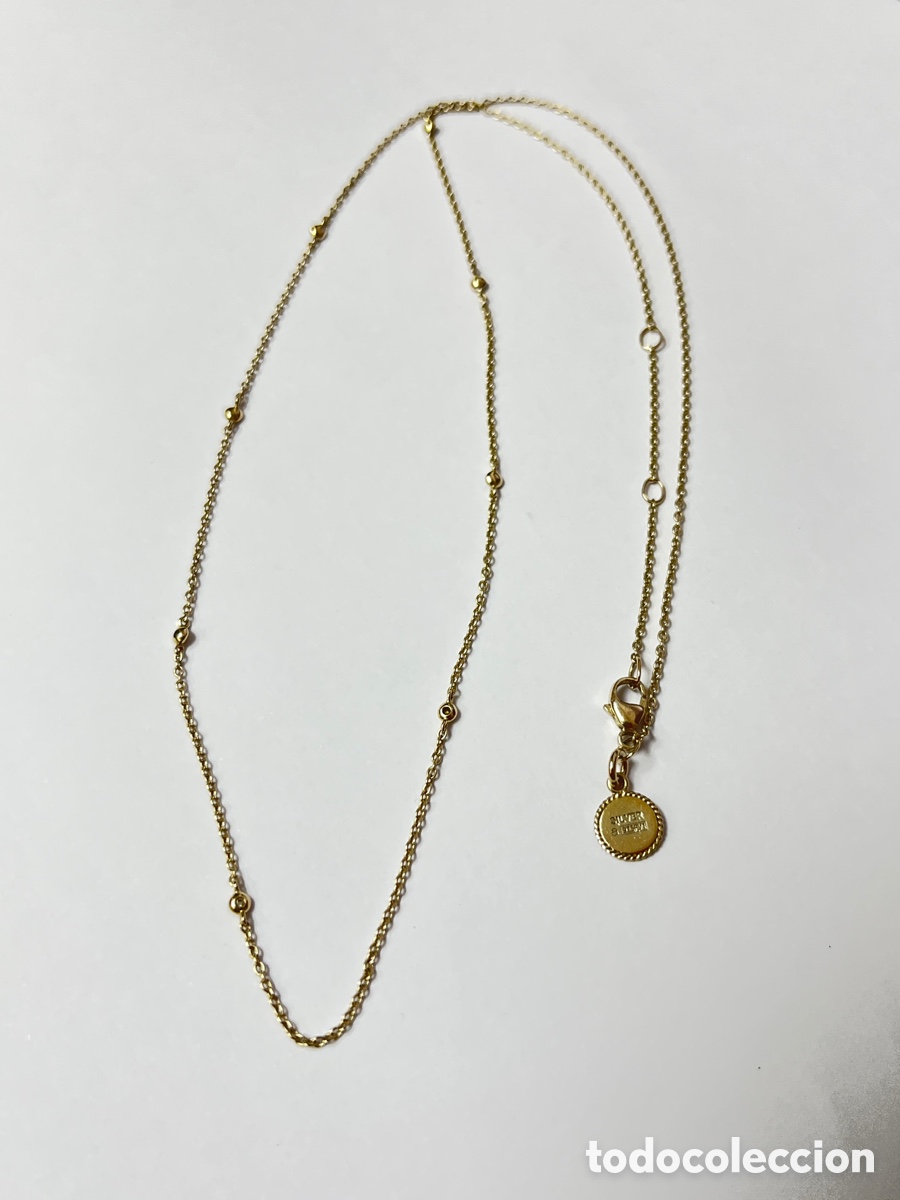Gioielleria: COLLAR DE PLATA CHAPADO DE ORO MARCA ARISTOCRAZY /CC442