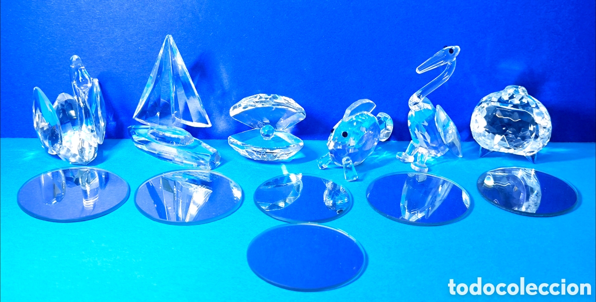 Joyeria: 6 FIGURAS CRISTAL SWAROVSKI COMO NUEVAS - Foto 7