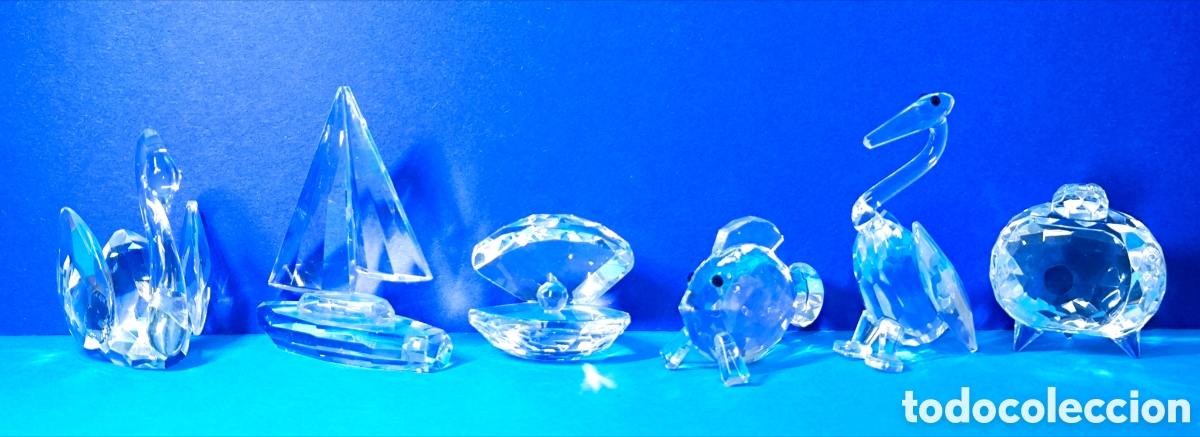 Joyeria: 6 FIGURAS CRISTAL SWAROVSKI COMO NUEVAS - Foto 8