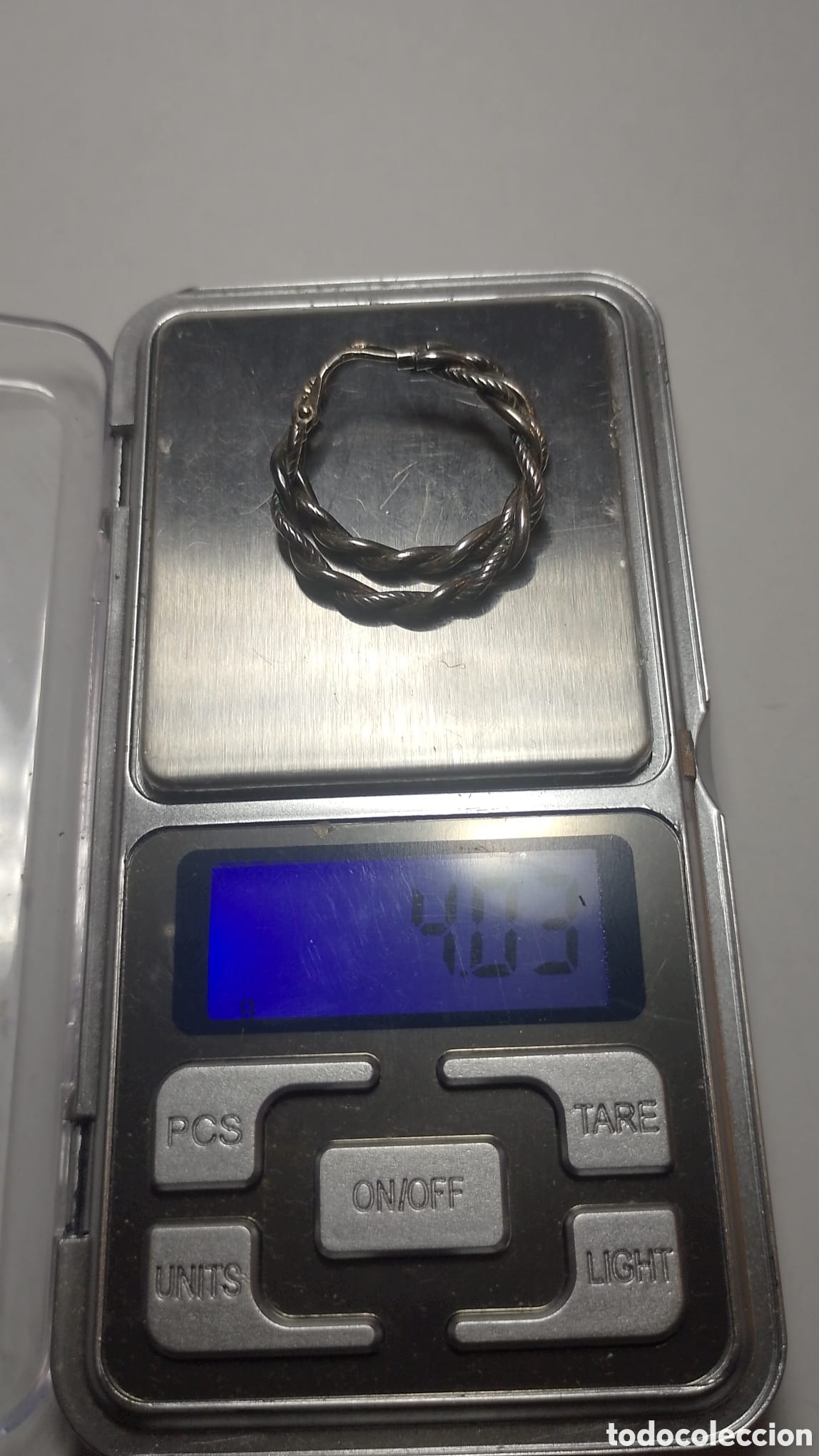 Joyeria: Pendientes plata aros trenzados - Foto 6