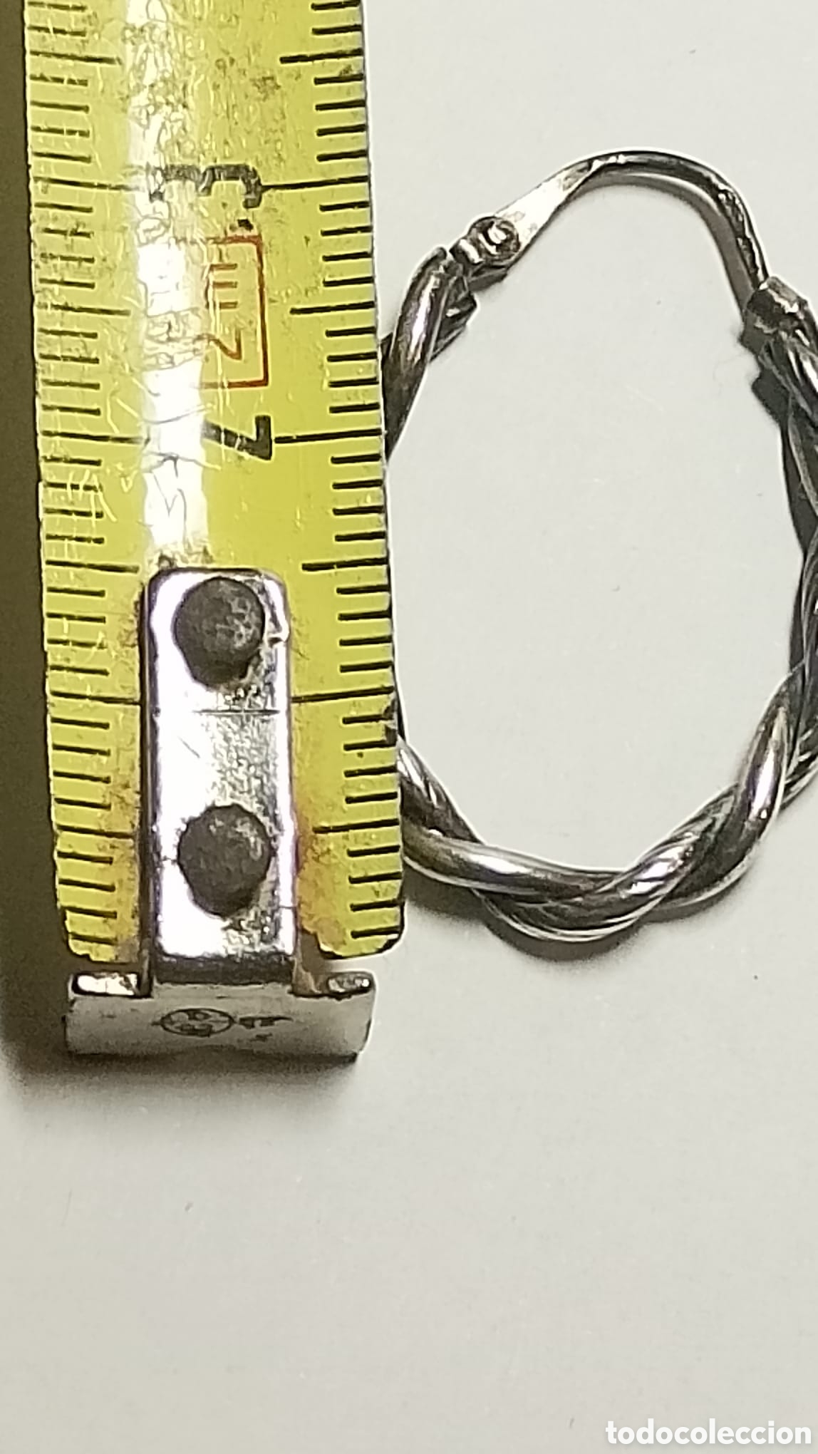 Joyeria: Pendientes plata &oacute;valos trenzados - Foto 7