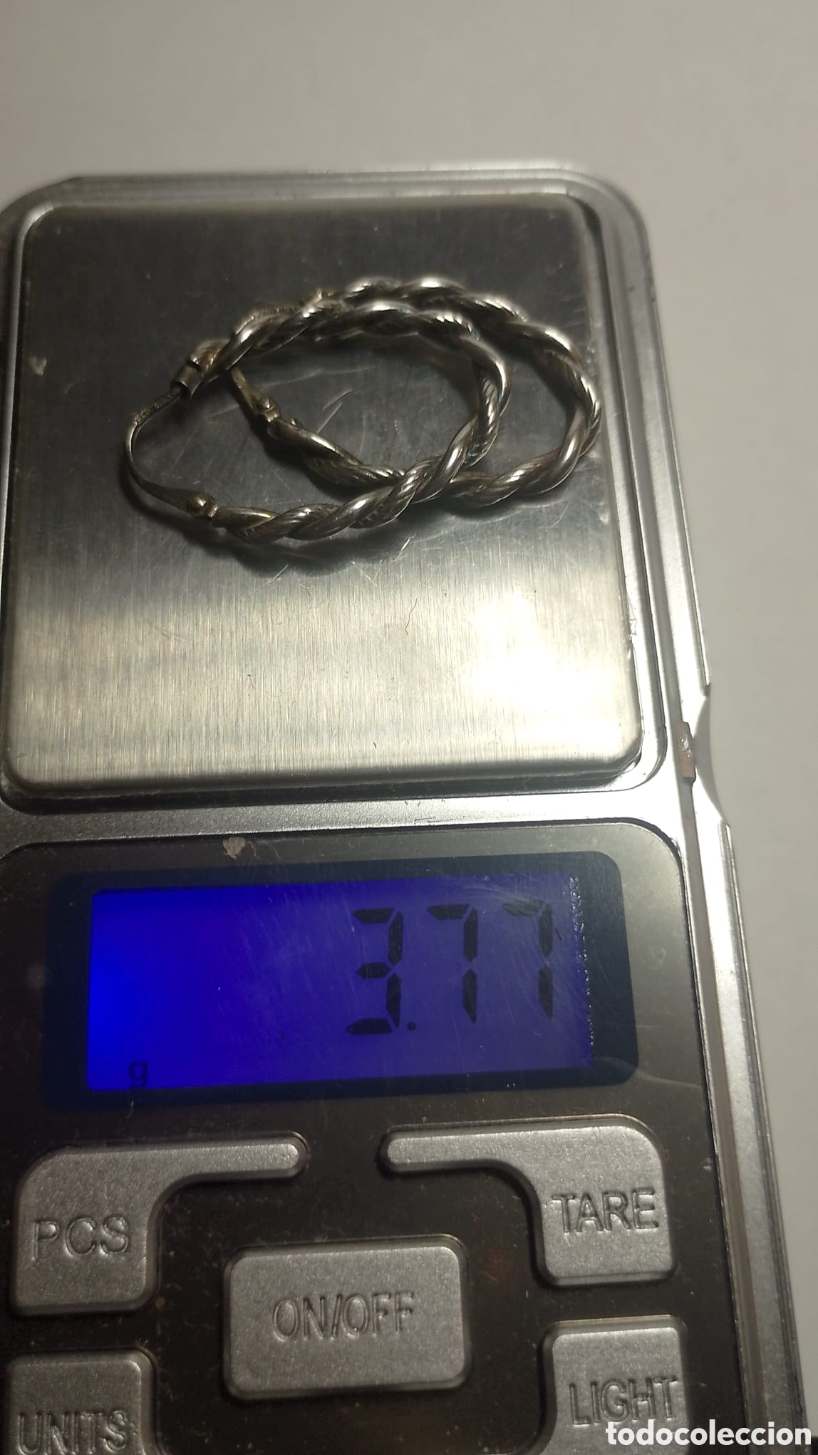 Joyeria: Pendientes plata &oacute;valos trenzados - Foto 8