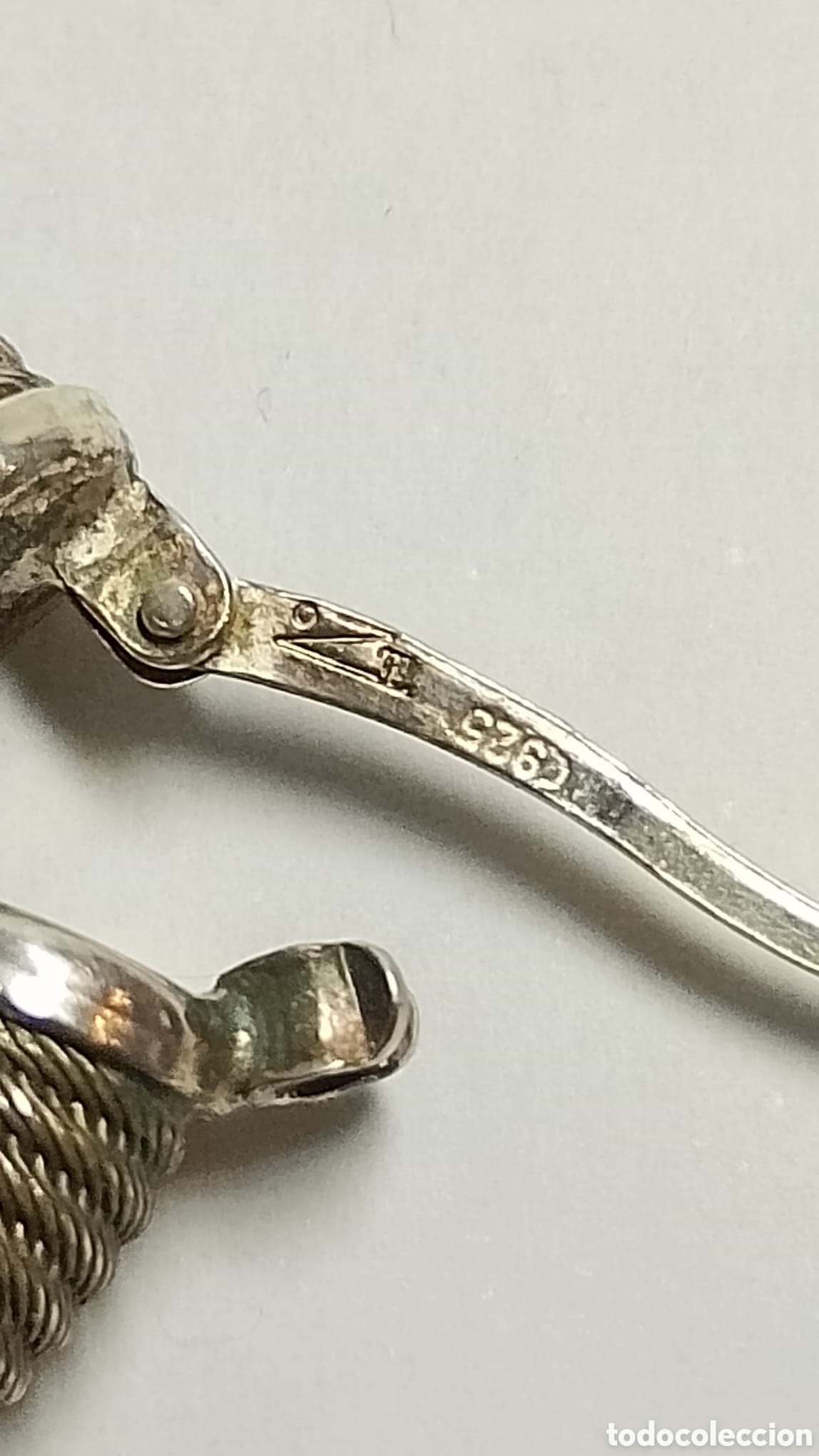 Joyeria: Pendientes de plata aros corrugados - Foto 8