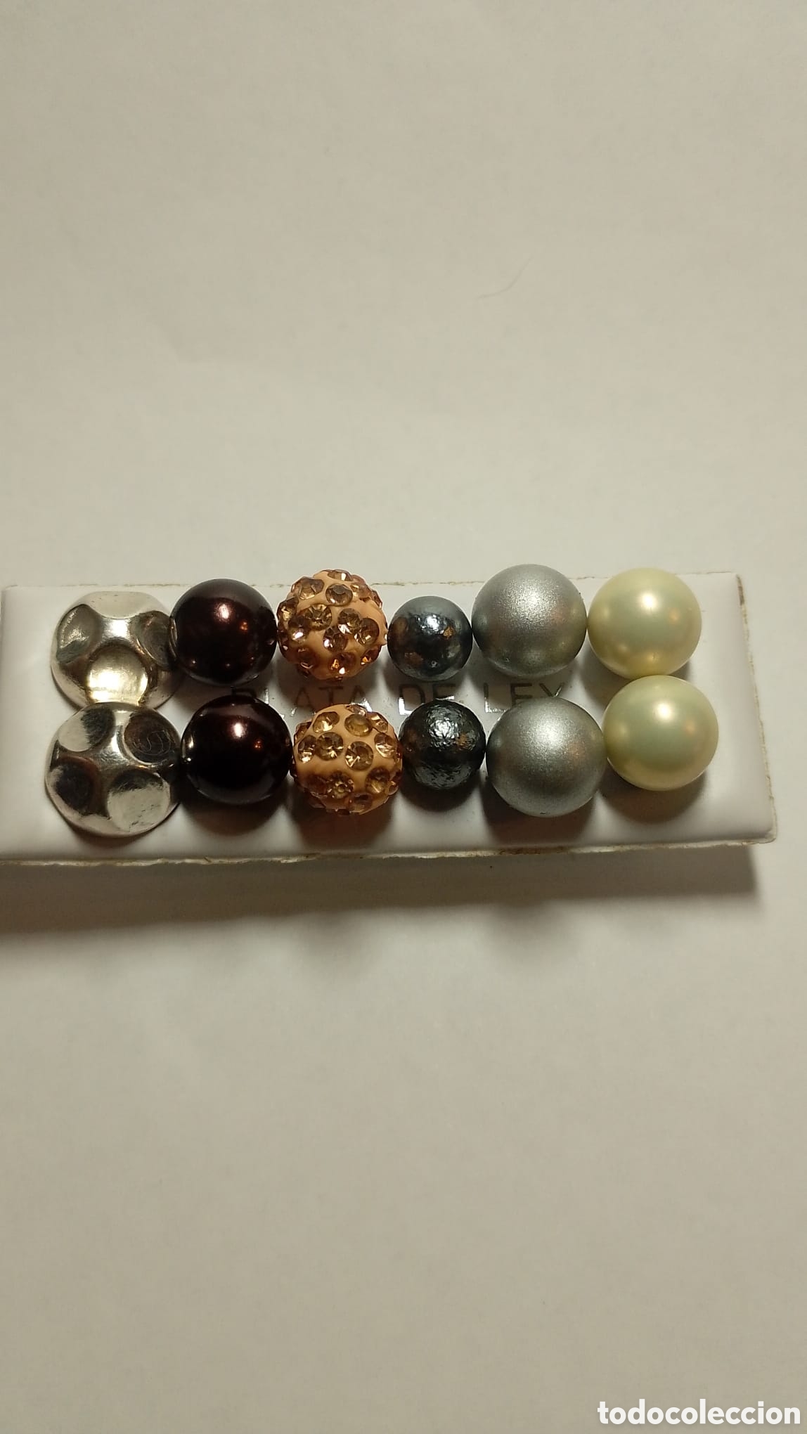 Joyeria: Lote pendientes 2 plata