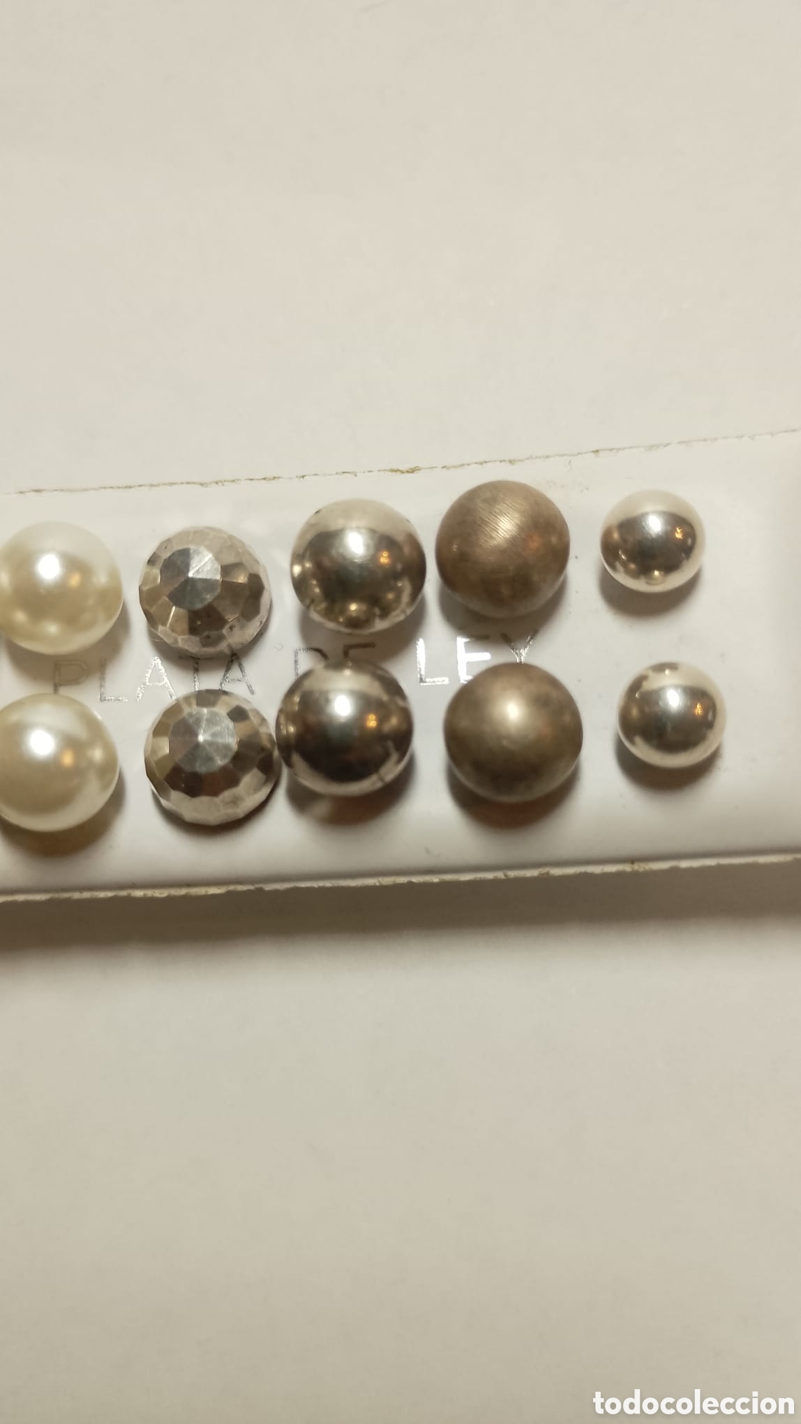 Joyeria: Pendientes de plata lote 3 bolas. - Foto 5