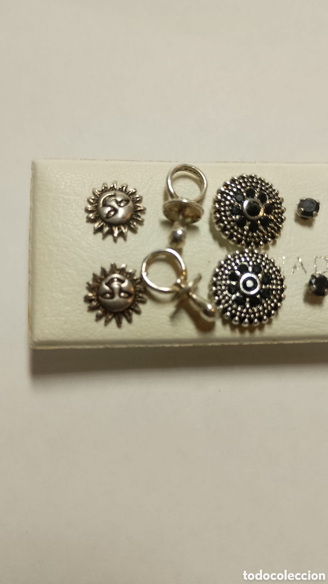 Joyeria: Lote pendientes plata 5 - Foto 4