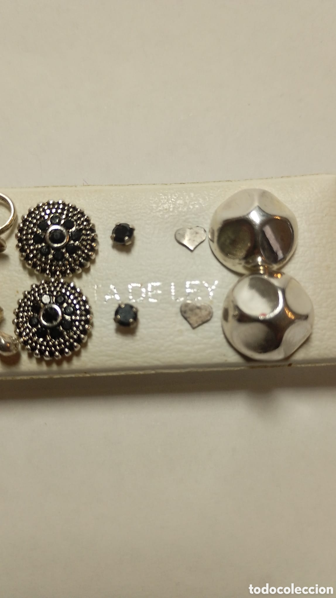 Joyeria: Lote pendientes plata 5 - Foto 5