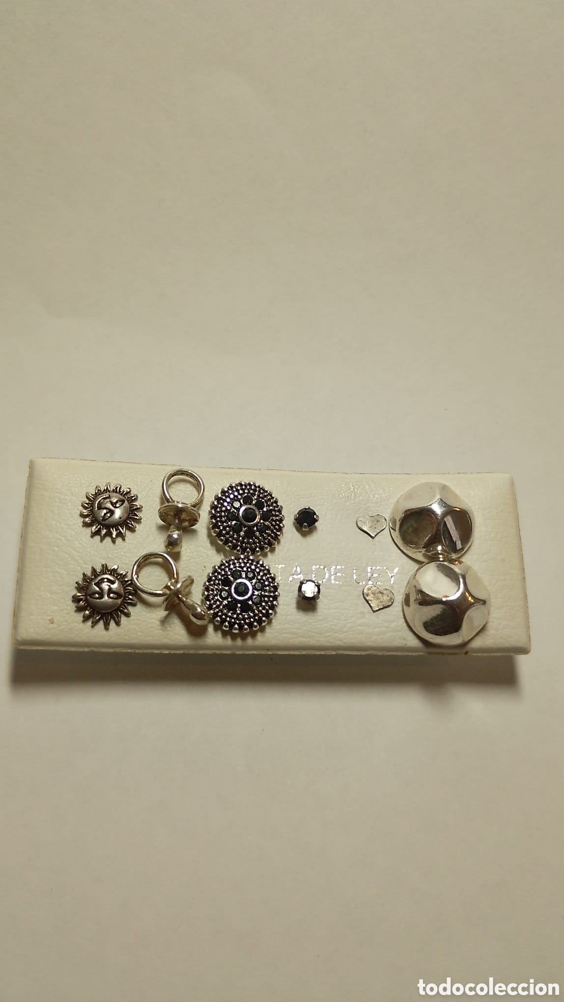 Joyeria: Lote pendientes plata 5