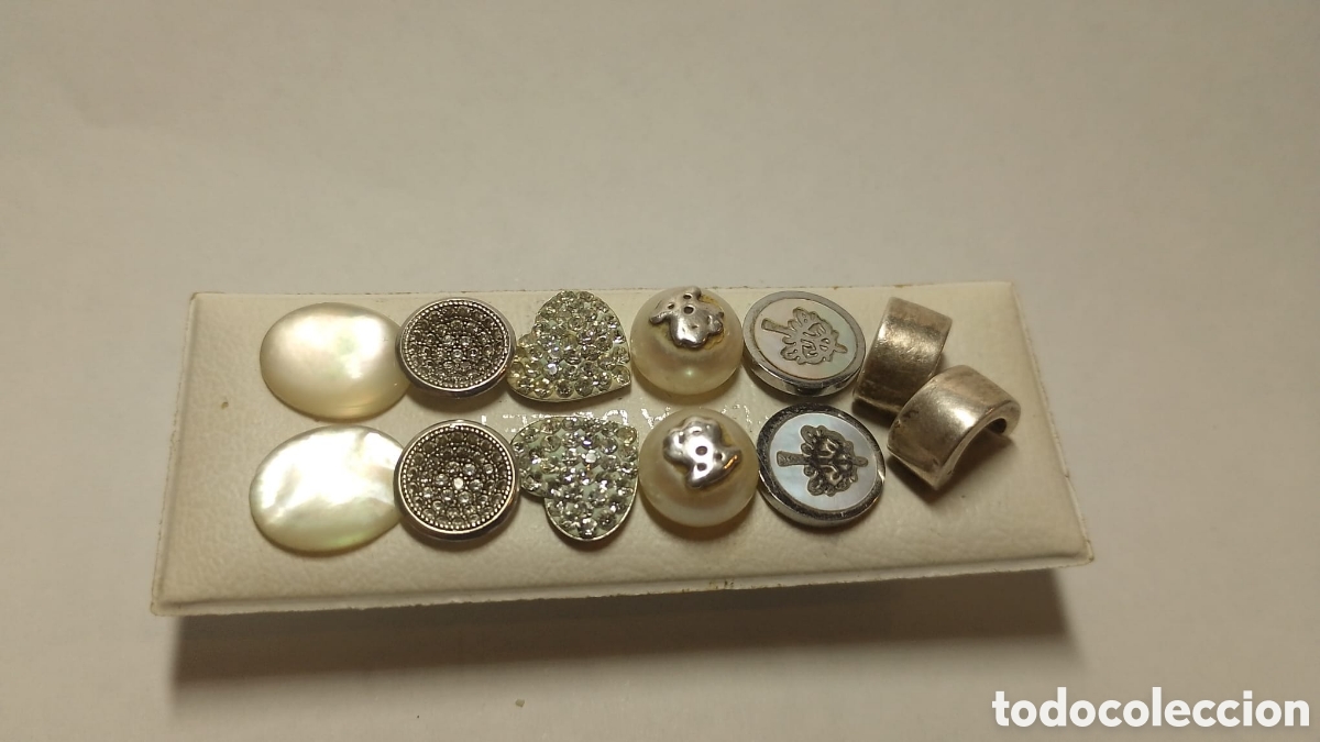 Joyeria: Pendientes plata lote 6