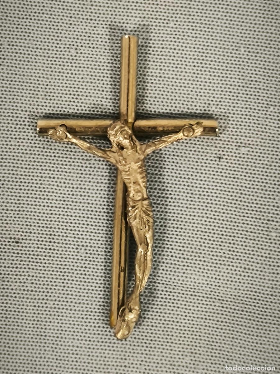 Joalharia: Colgante Crucifijo &ndash; Cruz Con Cristo En Relieve De Gran Detalle