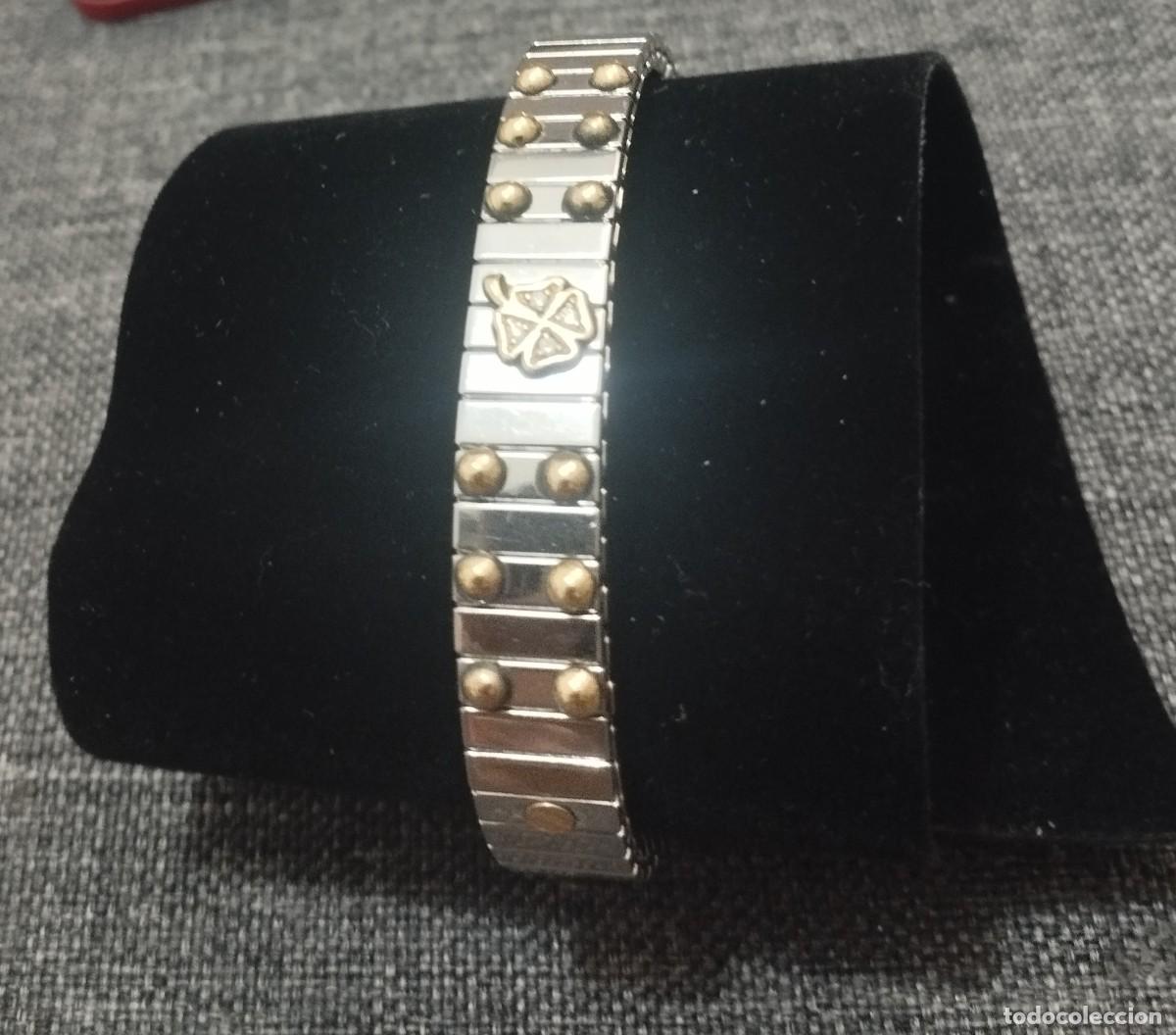 Joyeria: Pulsera de joyer&iacute;a de acero y oro - Foto 2