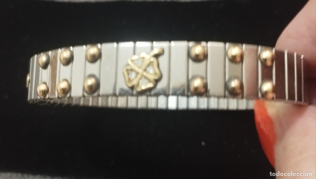 Joyeria: Pulsera de joyer&iacute;a de acero y oro - Foto 3