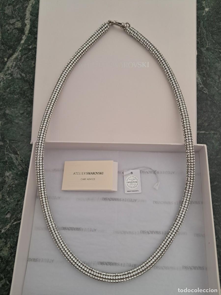 Joyeria: COLLAR SWAROVSKI ATELIER BOLSTER SKINNY BY CHRISTOPHER KANE