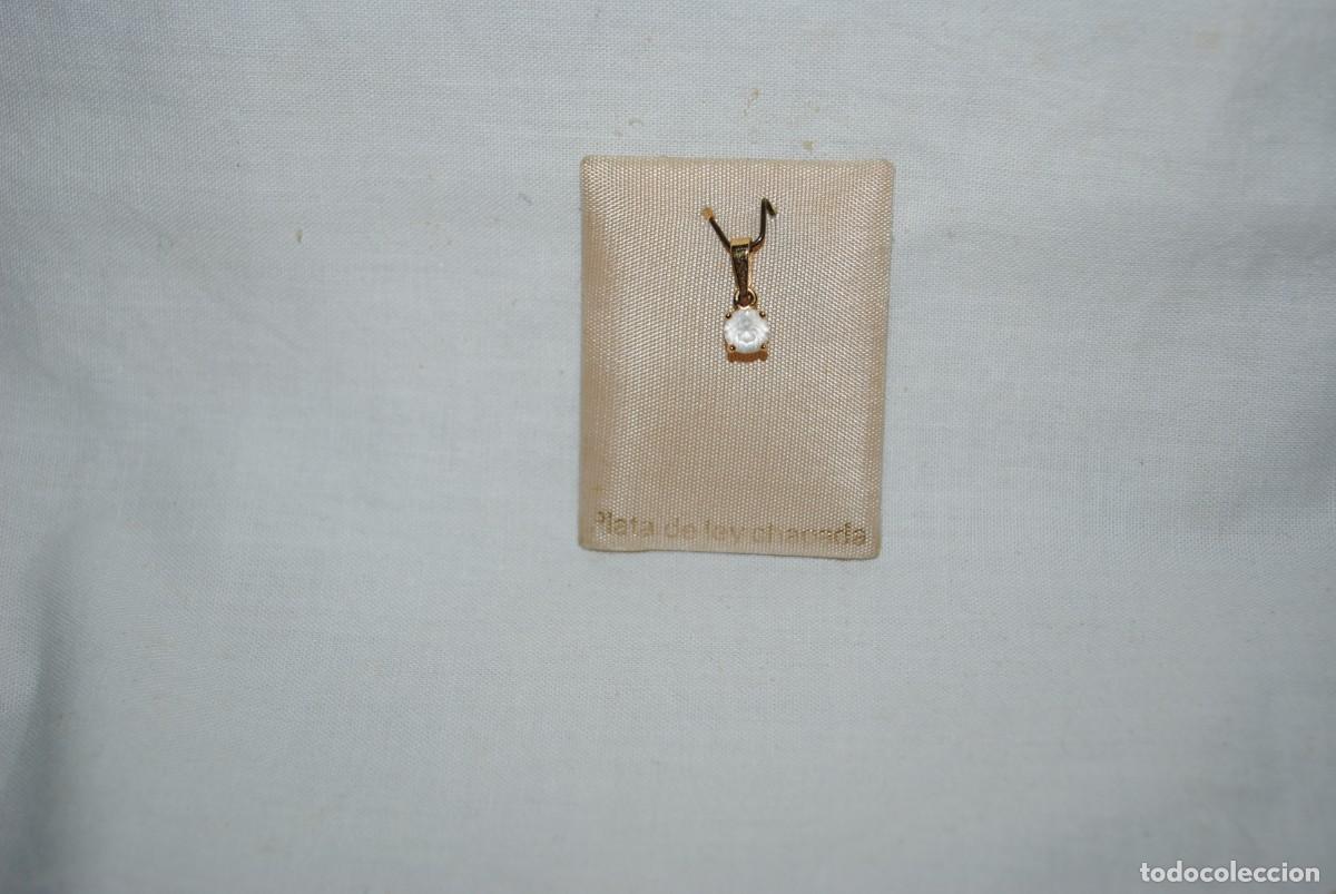 Joyeria: COLGANTE DE PLATA CHAPADA . - Foto 2