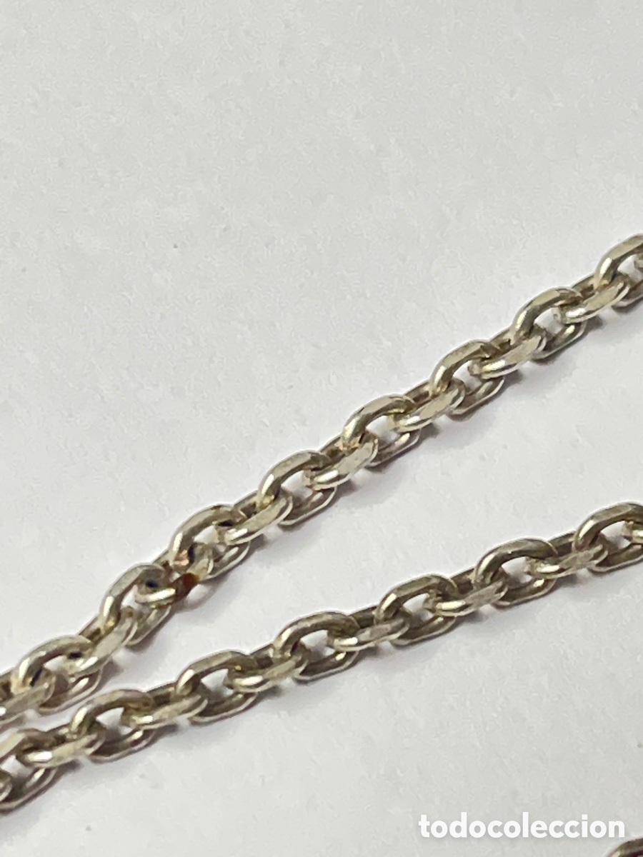 Joyeria: Cadena de plata tipo forzada - Medida 50cm /CA460-5 - Foto 2