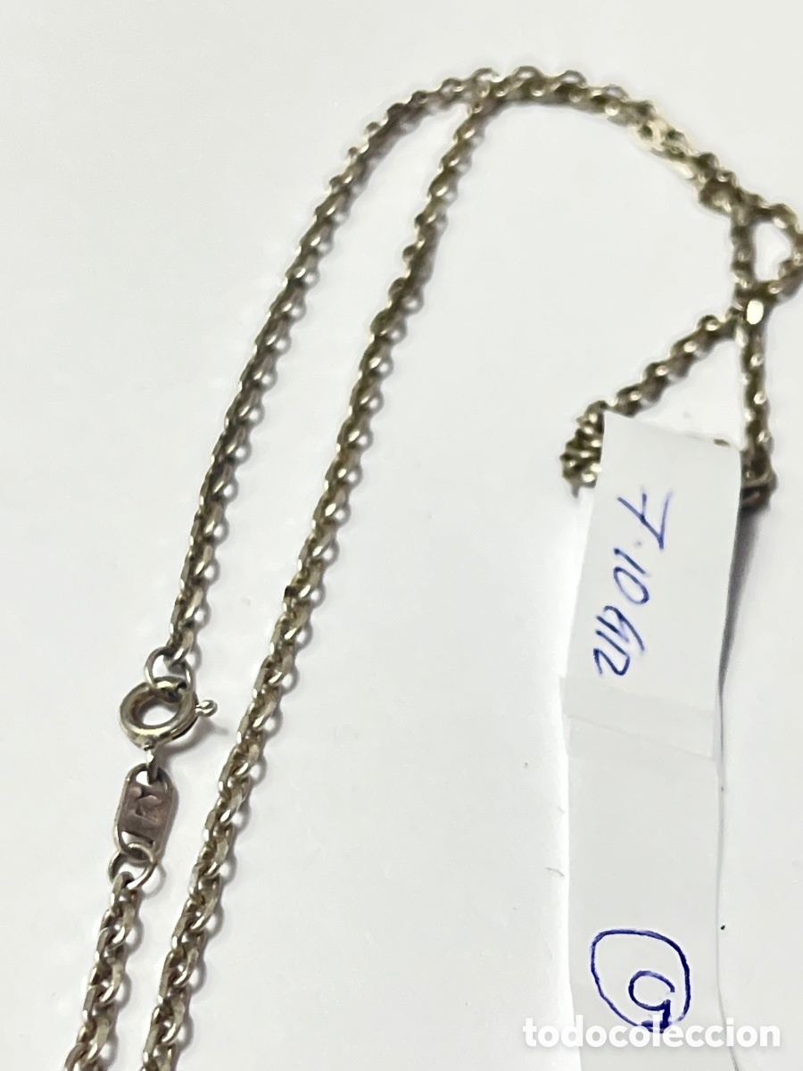 Joyeria: Cadena de plata tipo forzada - Medida 50cm /CA460-5 - Foto 4