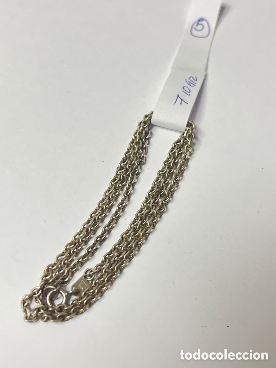 Jewelry: Cadena de plata tipo forzada - Medida 50cm /CA460-5