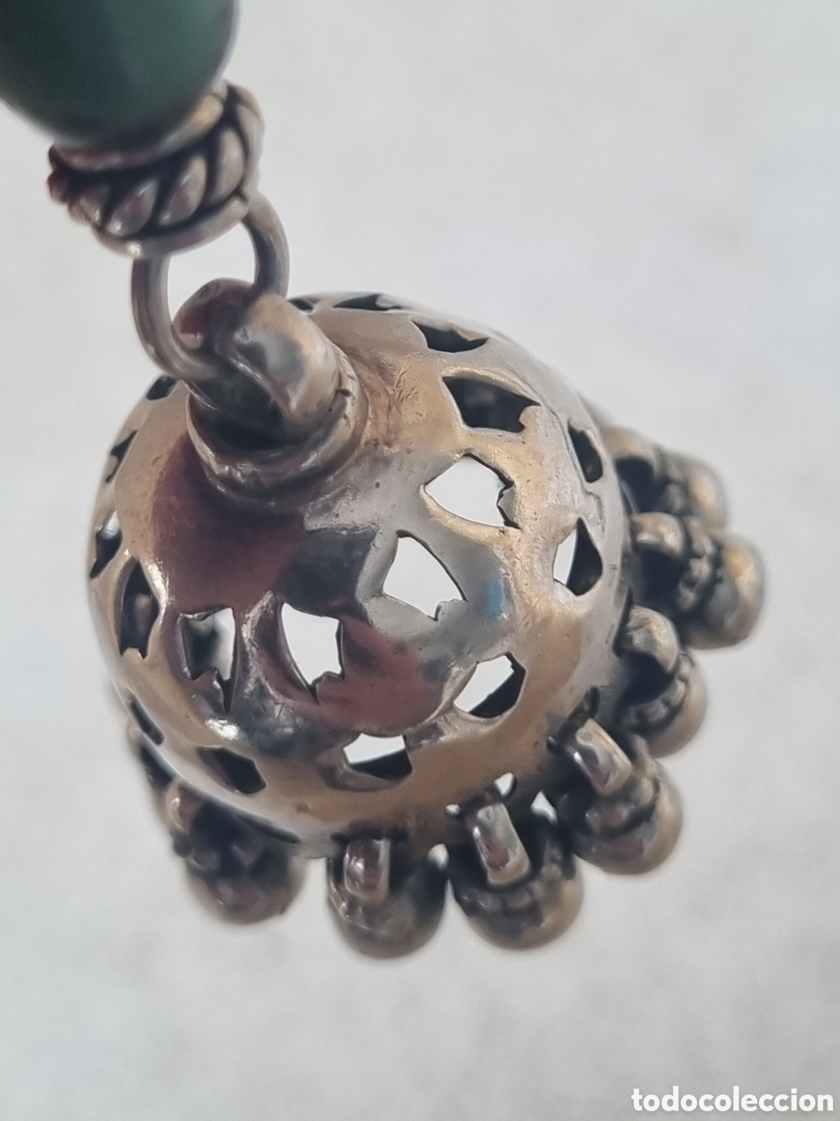 Joyeria: Pendientes tibetano plata turquesa J - Foto 4