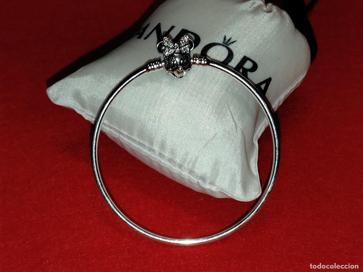Joyeria: PULSERA PANDORA SACADA DE CAT&Aacute;LOGO DISNEY CHAPADA EN PLATA (22 cm)