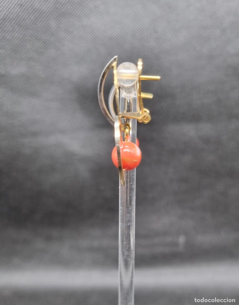 Joyeria: Pendientes de oro y coral - Foto 5