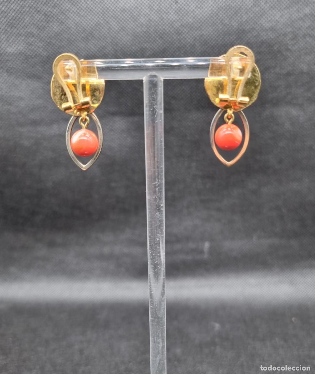 Joyeria: Pendientes de oro y coral - Foto 7