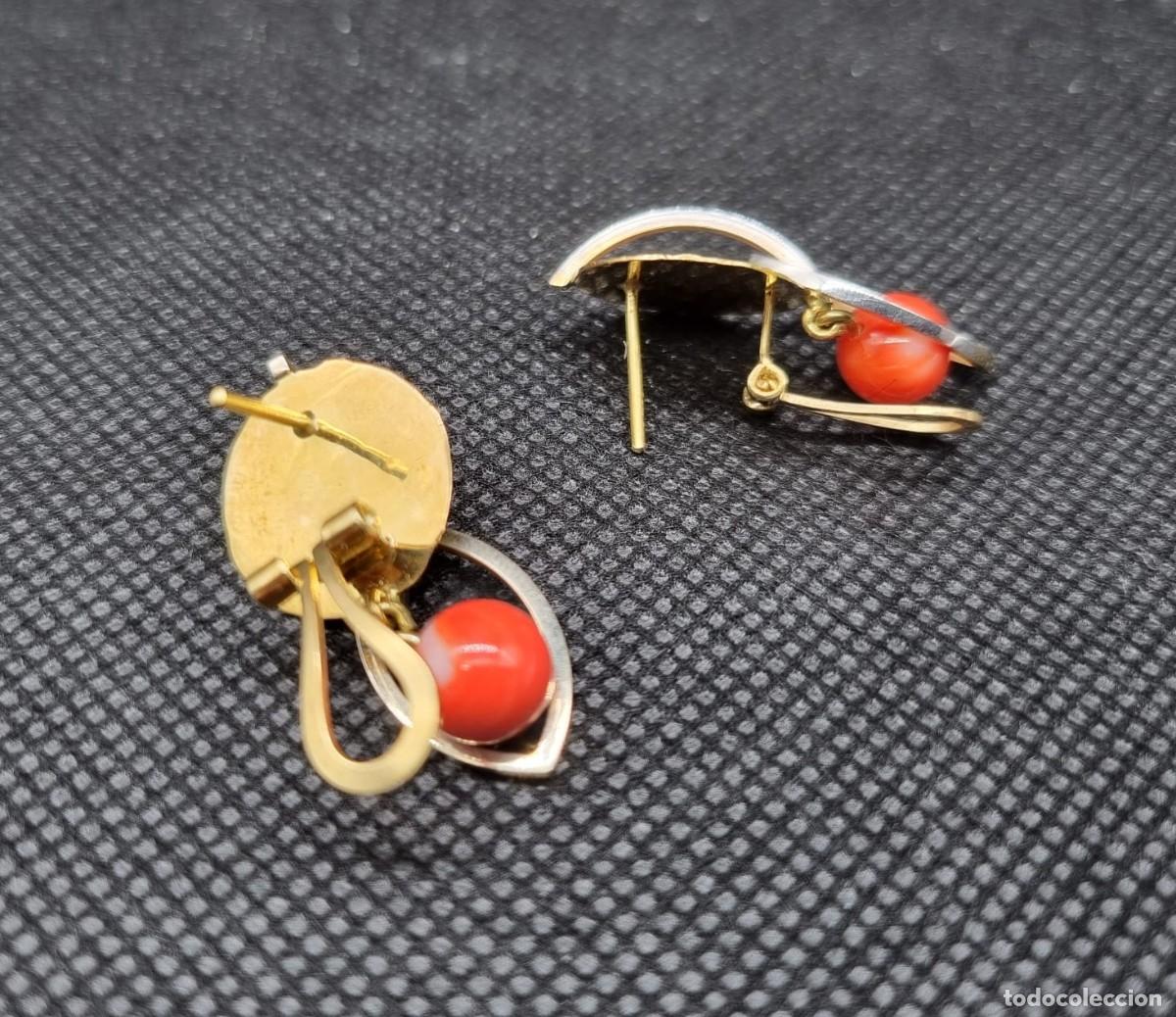 Joyeria: Pendientes de oro y coral - Foto 11