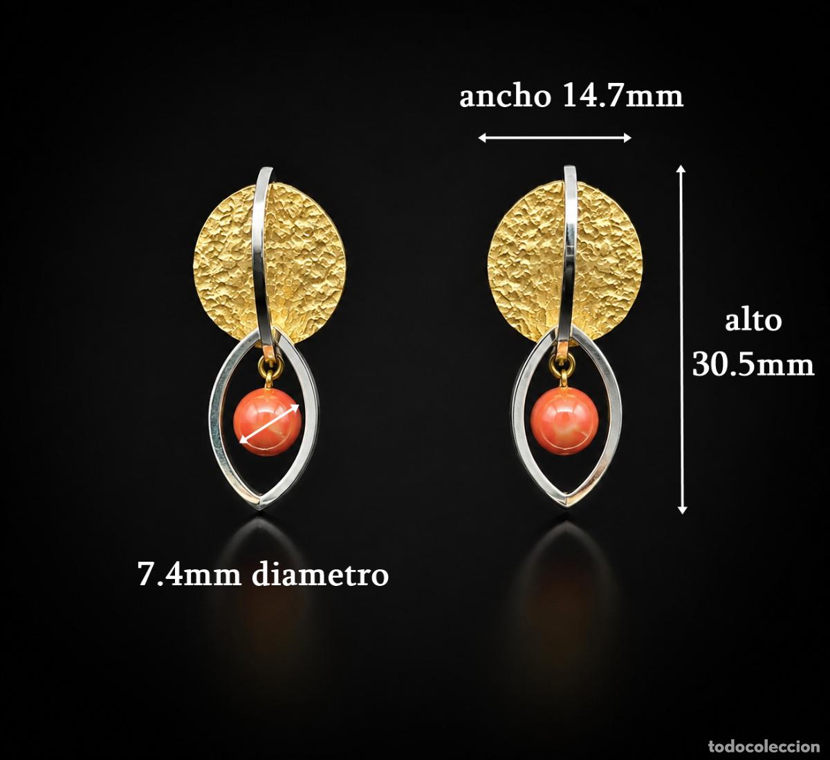 Joyeria: Pendientes de oro y coral - Foto 12