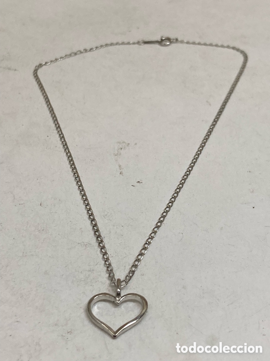 Schmuck: Cadena y colgante de plata CC449