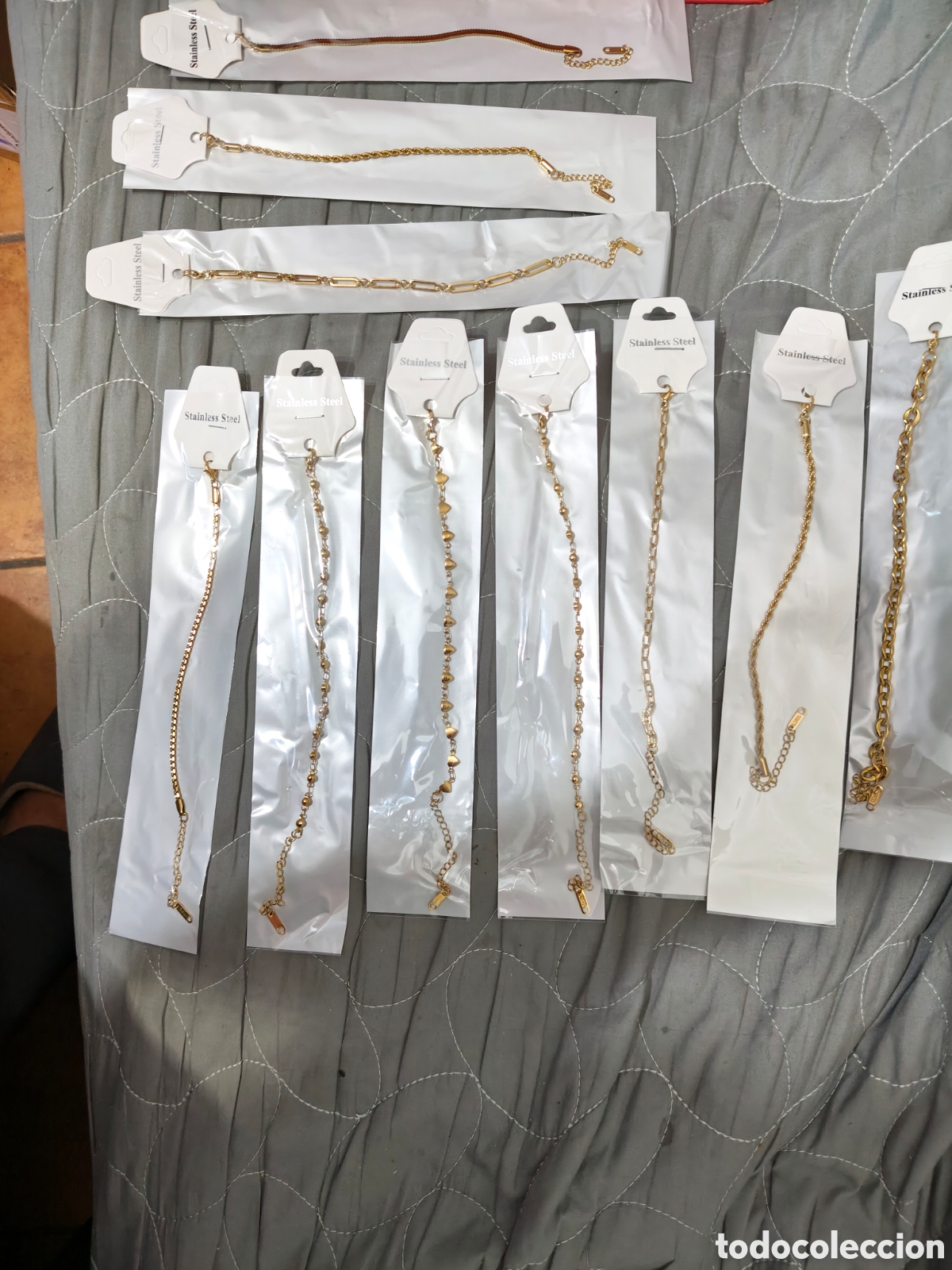 Joalharia: 10 pulseras de acero inoxidable 304
